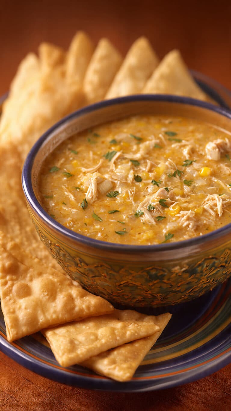 Slow Cooker Chicken Taco Soup