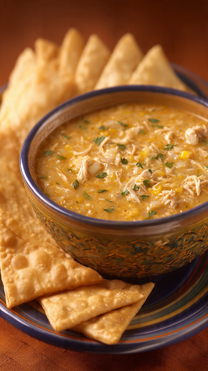 Slow Cooker Chicken Taco Soup