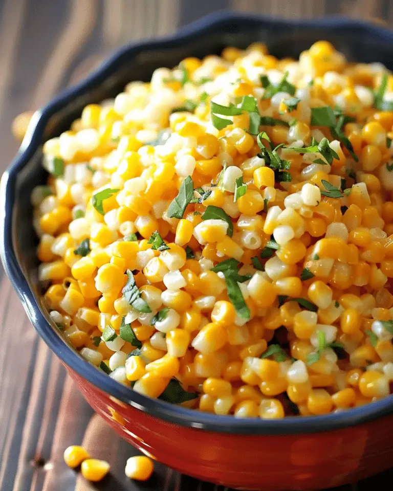 Slow Cooker Cheddar Corn