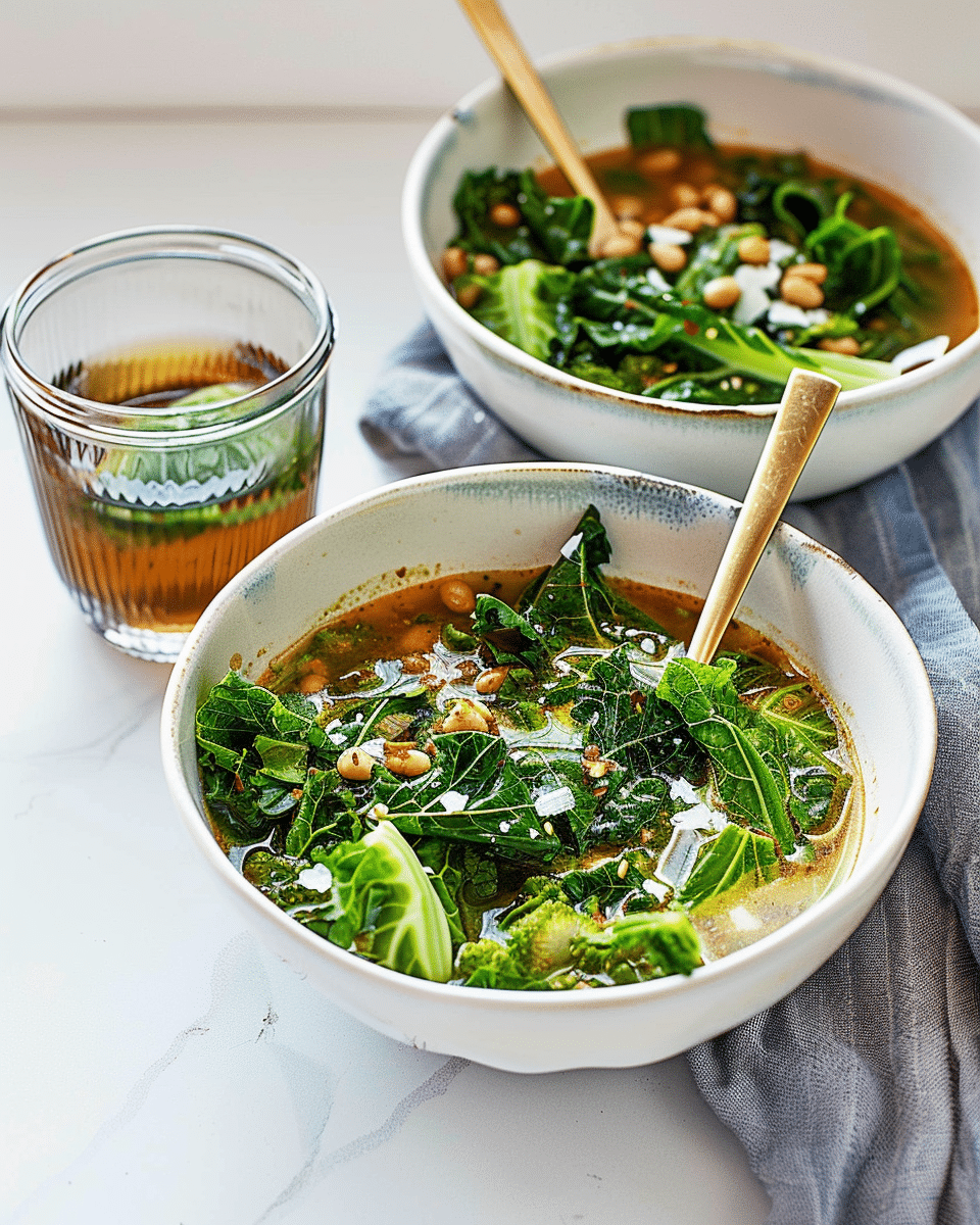 Spicy White Bean Stew With Broccoli Rabe