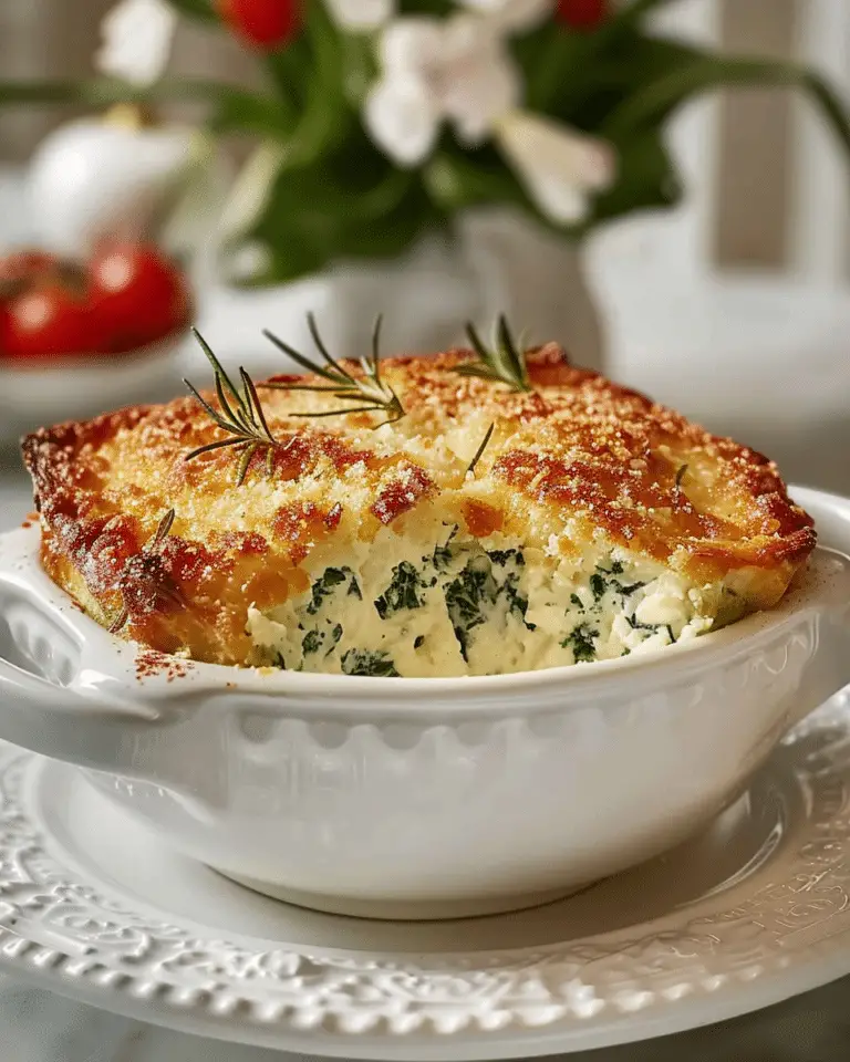 Spinach Ricotta Brunch Bake