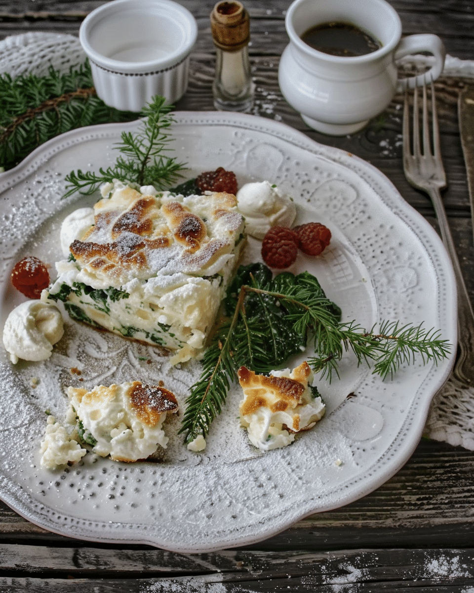 Spinach Ricotta Brunch Bake