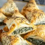 Spinach and Feta Puff Pastry Pockets