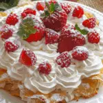 Strawberry Cheesecake Nachos