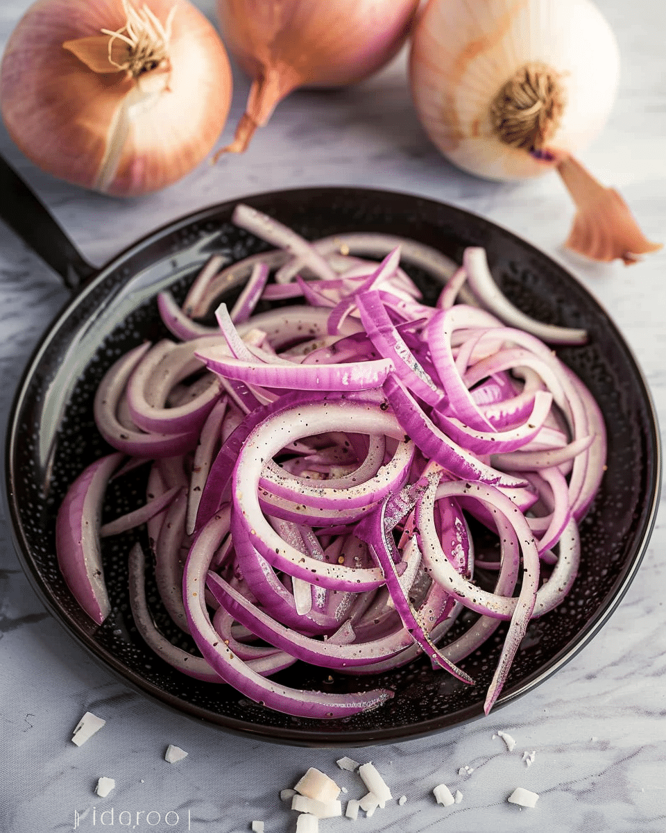 Sumac Onions (Turkish Marinated Onion Salad)