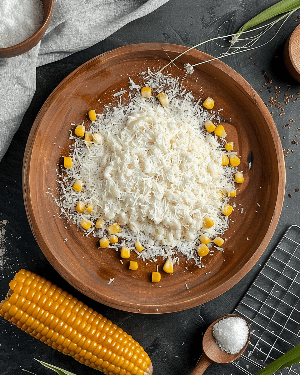 Sweet Corn and Creamy Risotto with Parmesan and Thyme