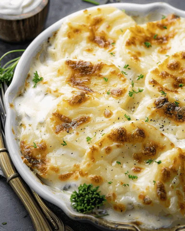 The Very Best Scalloped Potatoes