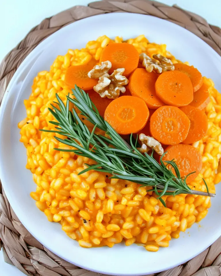 Vegetarian Carrot Risotto