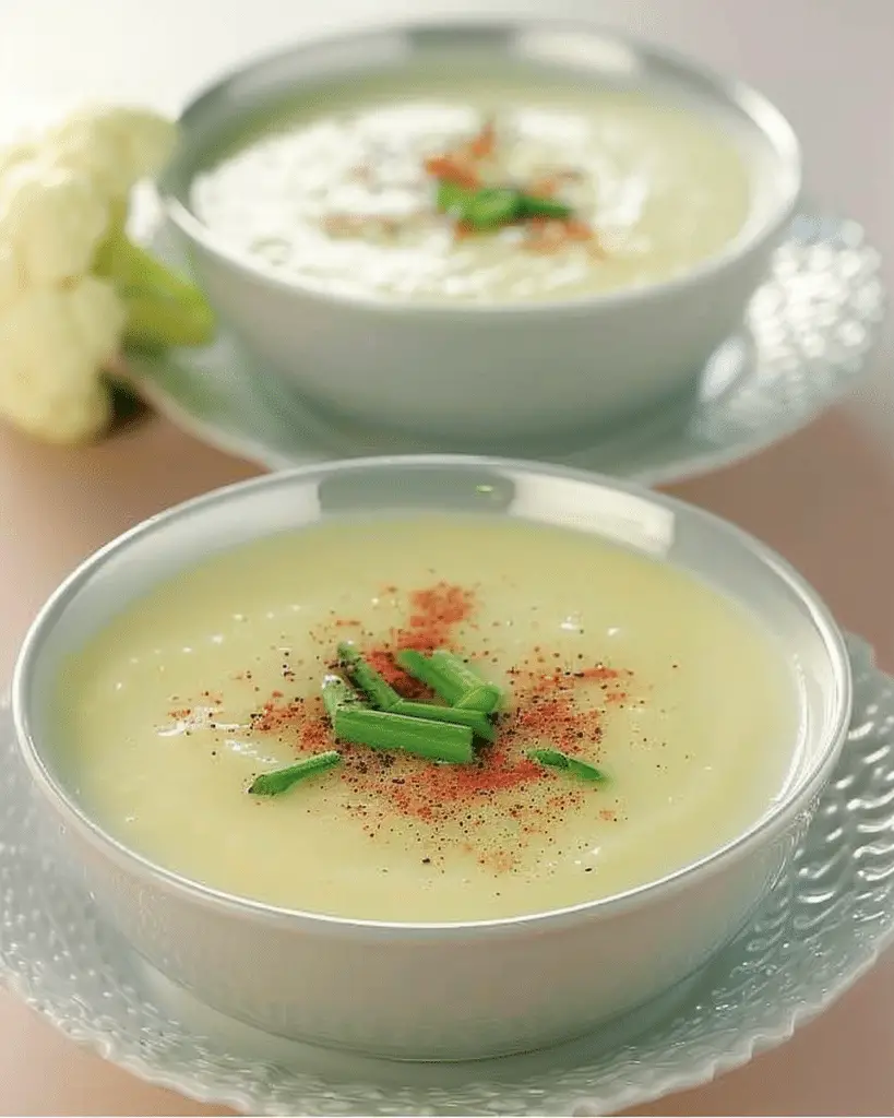 Creamy Cauliflower Vegetable Soup