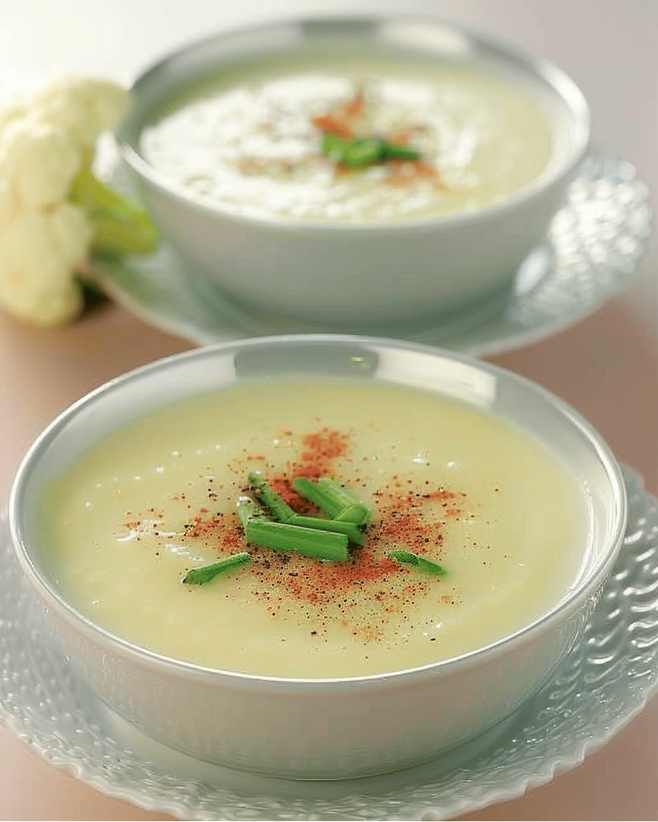 Creamy Cauliflower Vegetable Soup