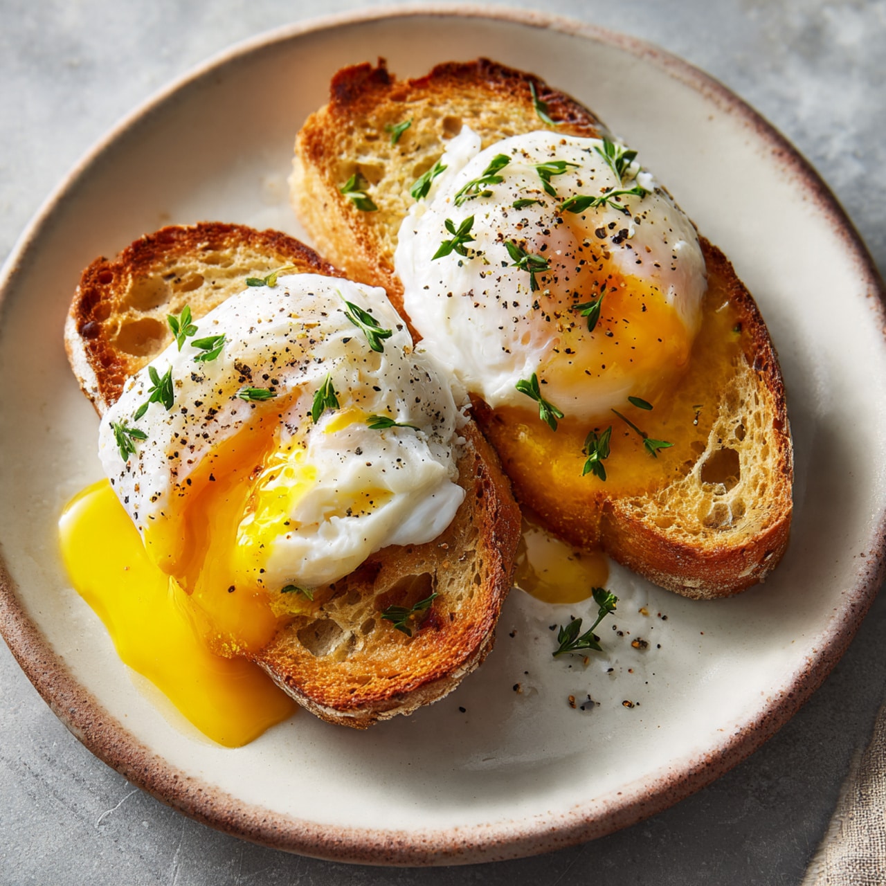 Air Fryer Poached Eggs