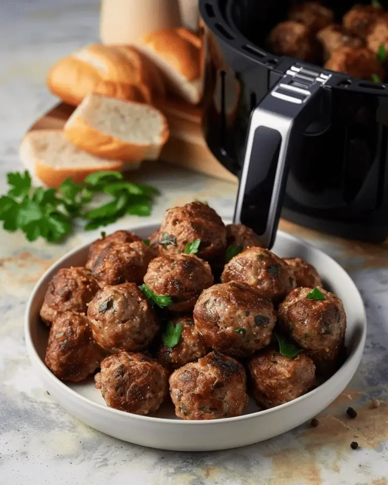 Air Fryer Meatballs