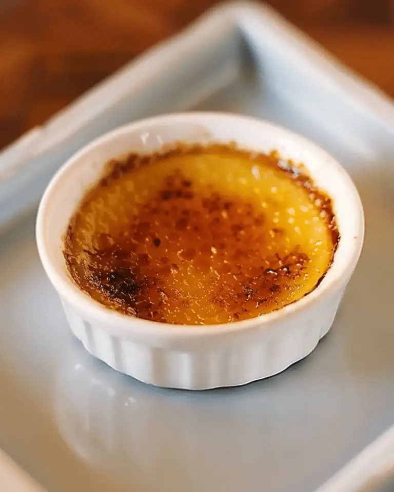 Almond Milk Crème Brûlée