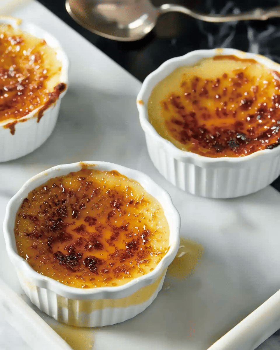 Almond Milk Crème Brûlée