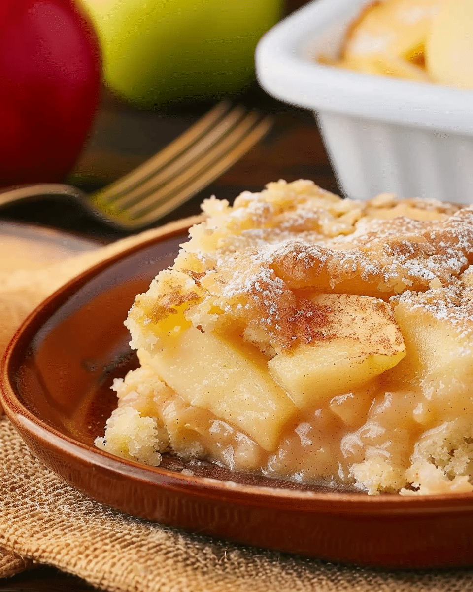 Apple Dump Cake