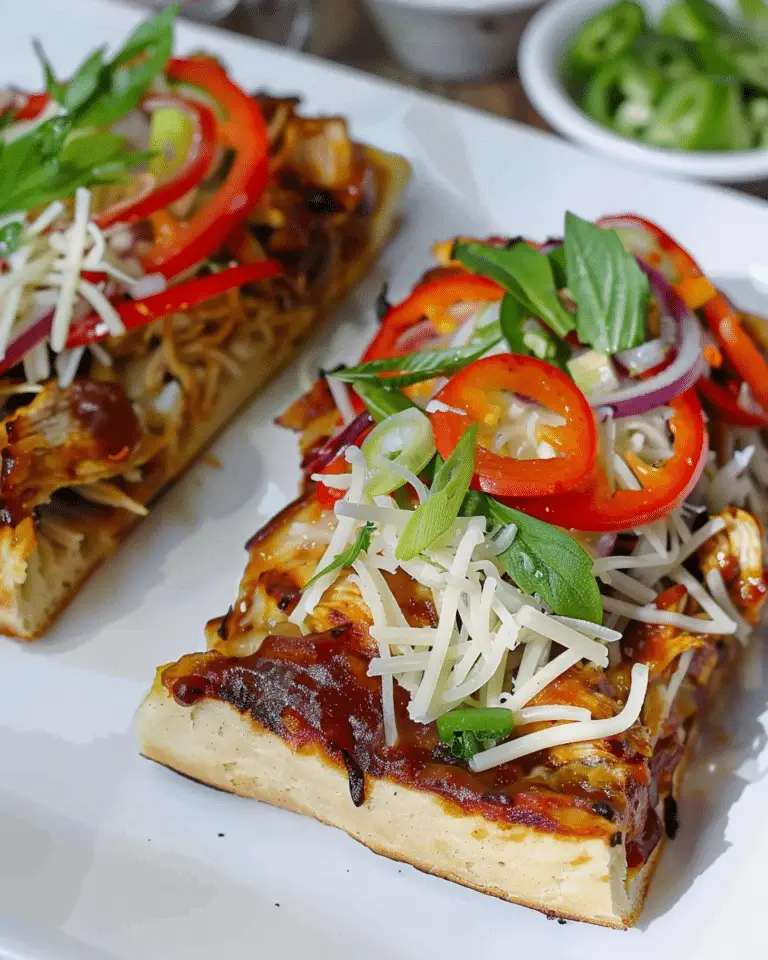 BBQ Chicken Flatbreads