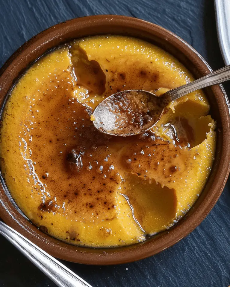 Big Roasted Butternut Squash Crème Brûlée