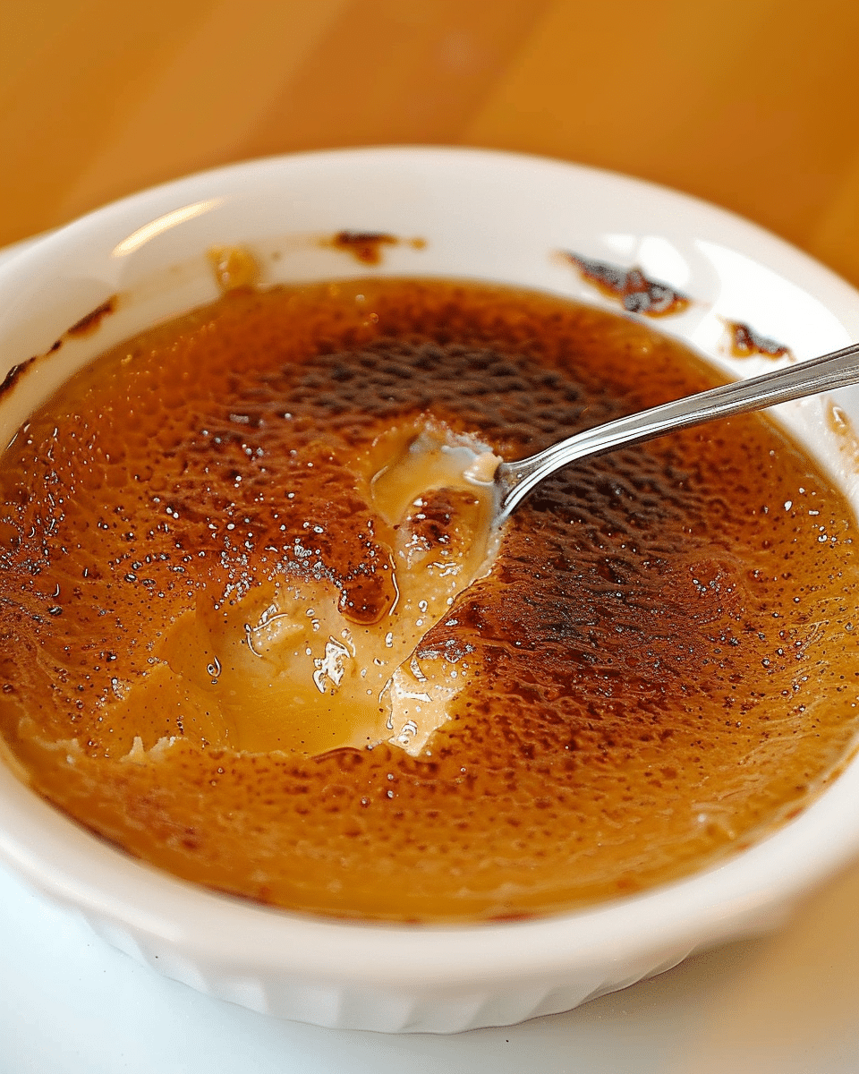 Big Roasted Butternut Squash Crème Brûlée