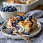 Blueberry Croissant Bake