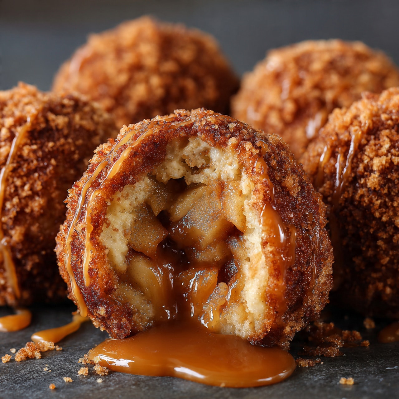 Caramel Apple Pie Bombs