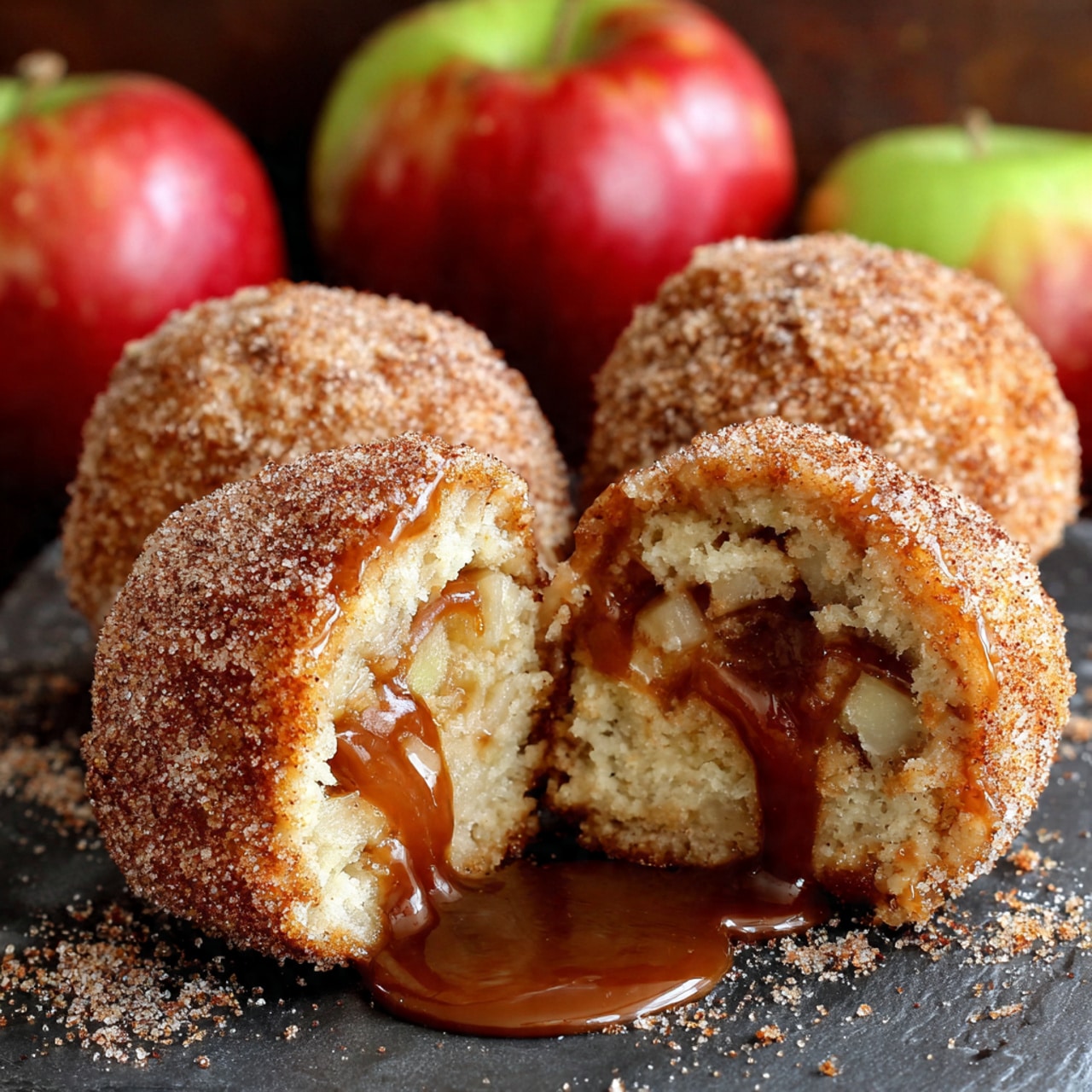 Caramel Apple Pie Bombs
