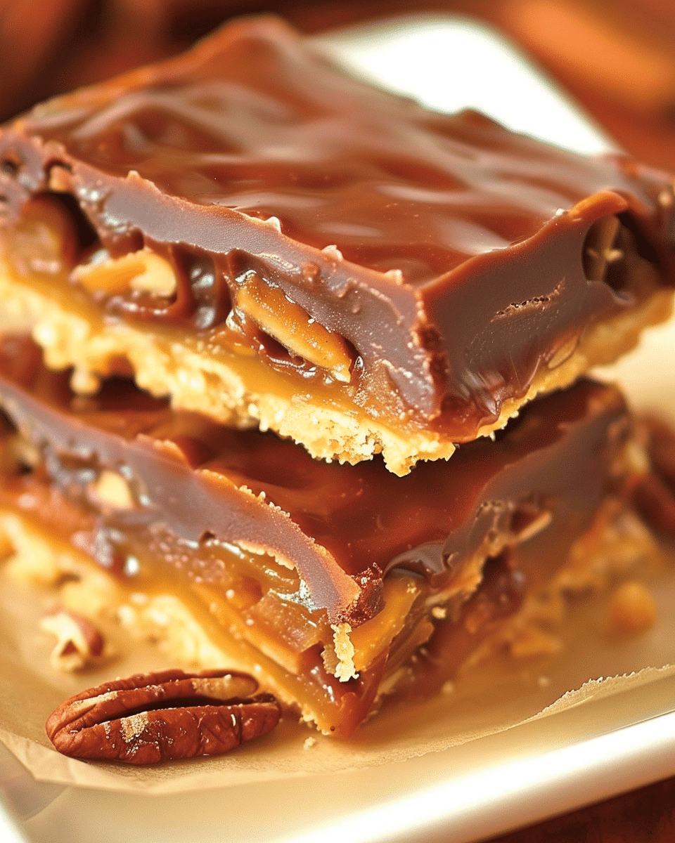 Caramel Crunch Bars