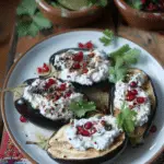 Charred Whole Eggplant A.K.A Eggplant Baladi