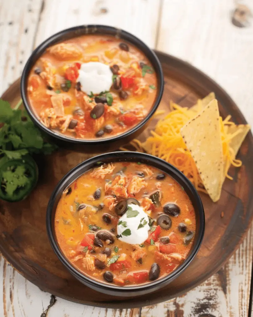 Chicken Enchilada Soup