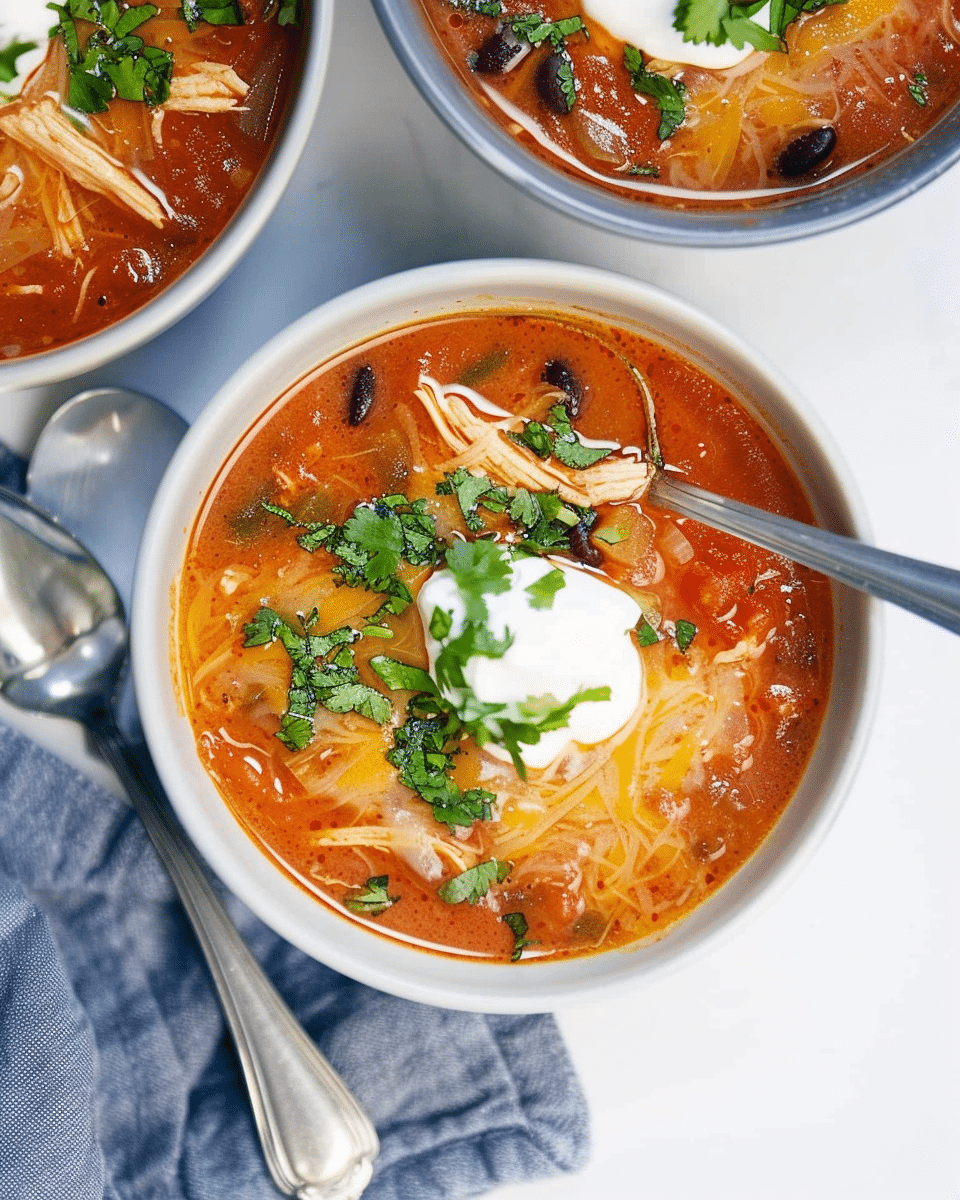 Chicken Enchilada Soup