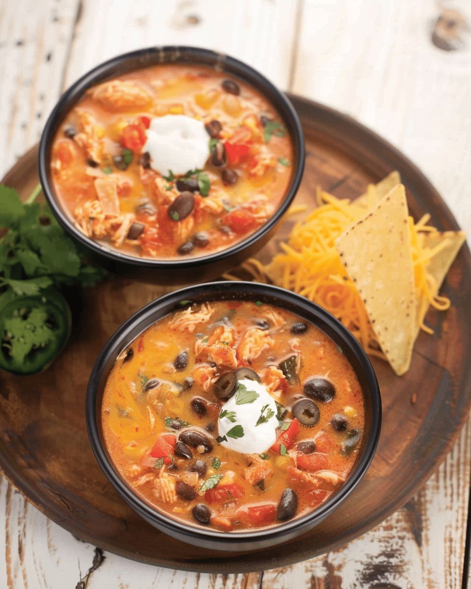 Chicken Enchilada Soup