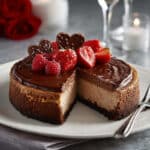 Chocolate Valentine’s Day Cheesecake