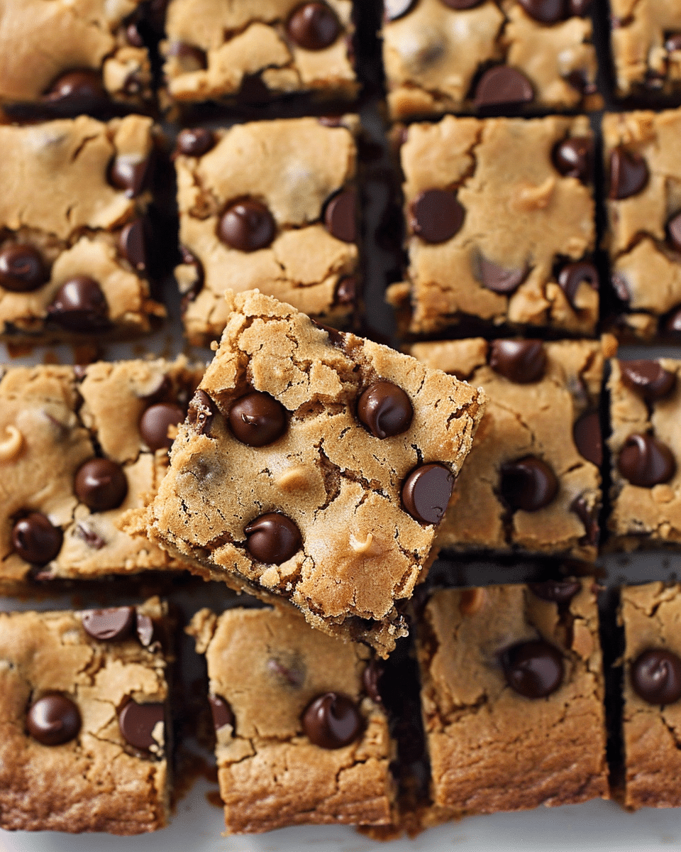 Chocolate Chip Cookie Bars