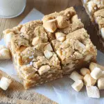Salted Halva Blondies