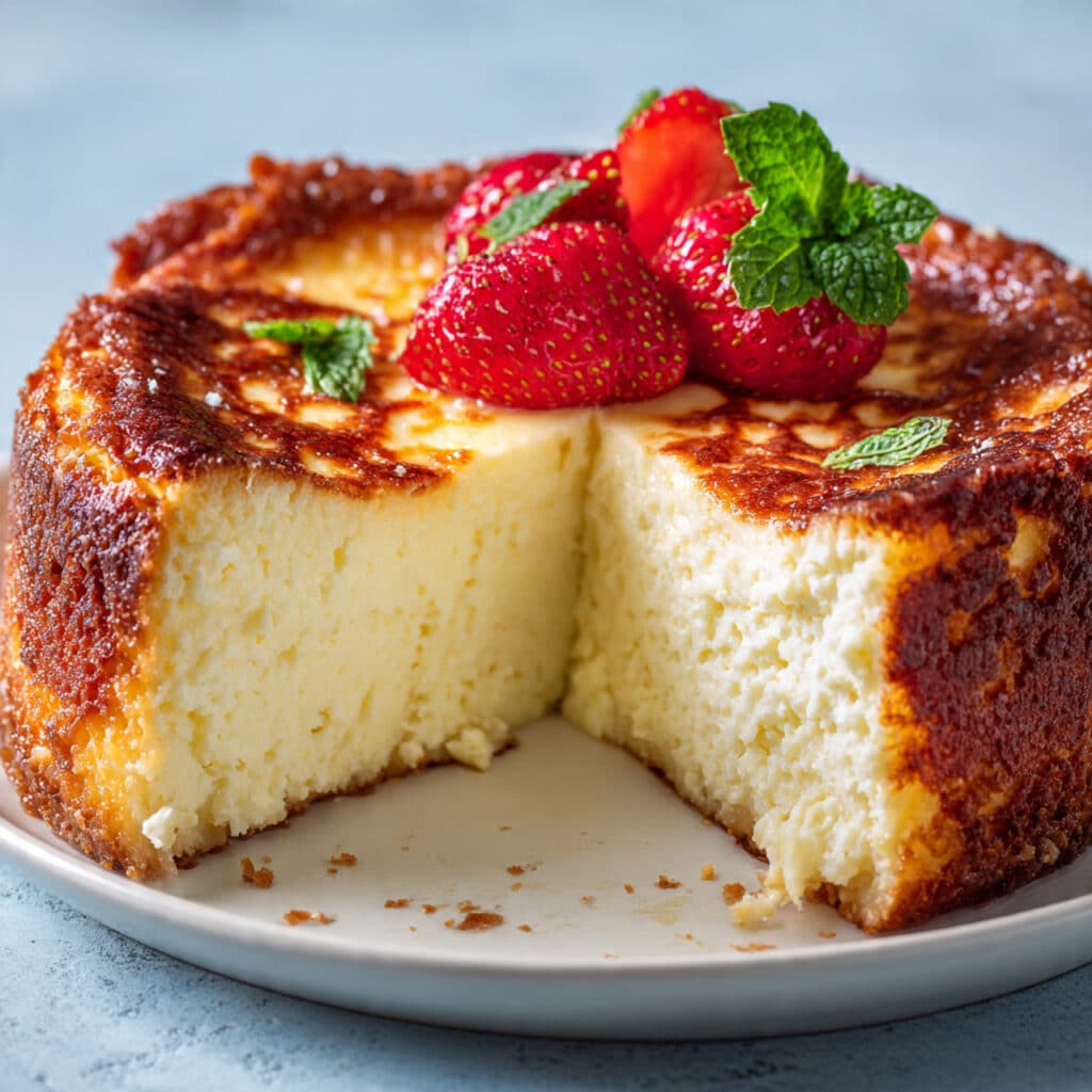 Classic Italian Ricotta Cheesecake
