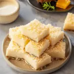 Coconut Jaggery Barfi (Indian Milk Fudge)
