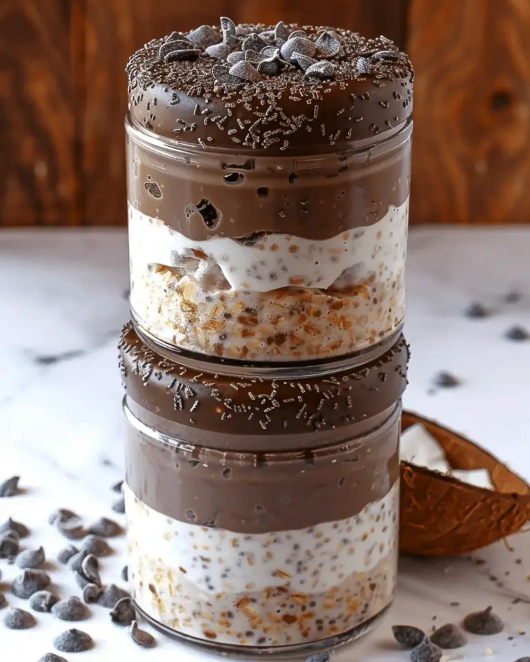 Coconut Overnight Oats (Bounty-Style)