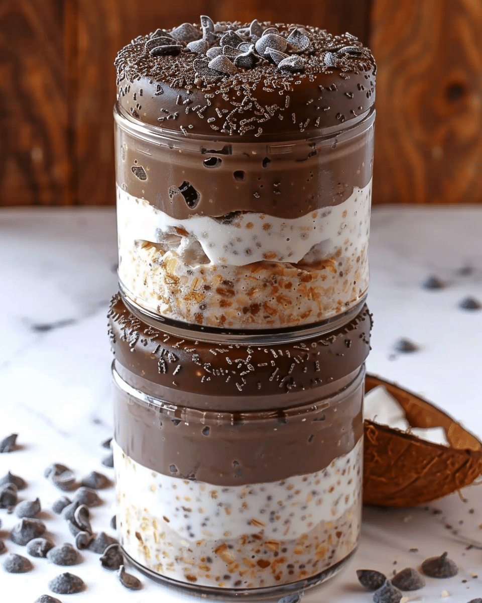 Coconut Overnight Oats (Bounty-Style)