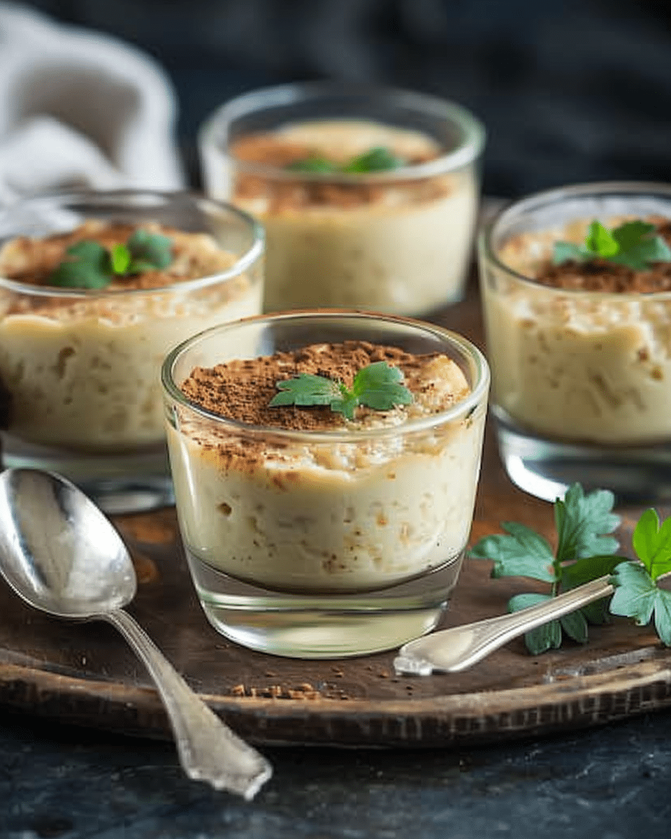 Coffee Rice Pudding