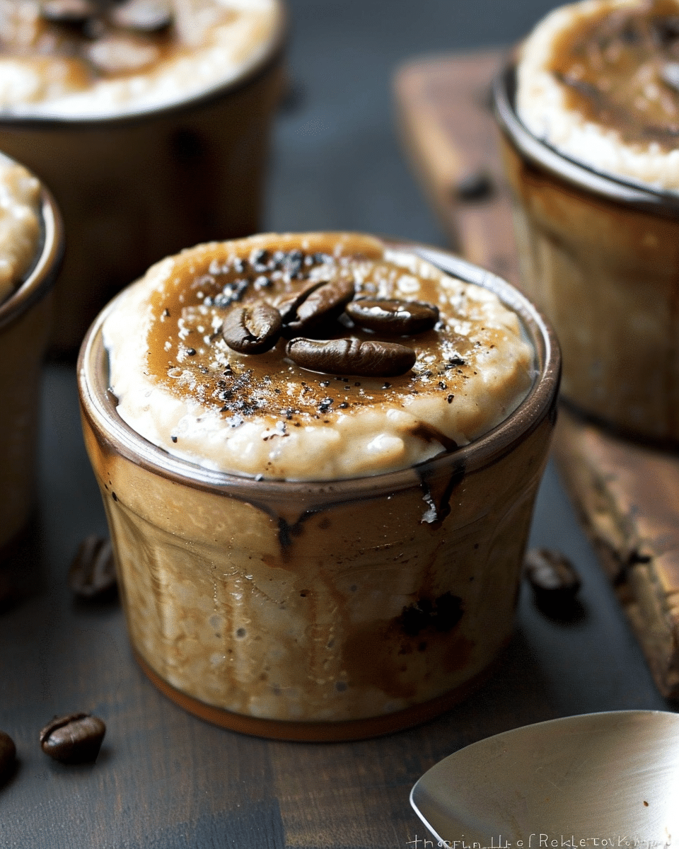 Coffee Rice Pudding