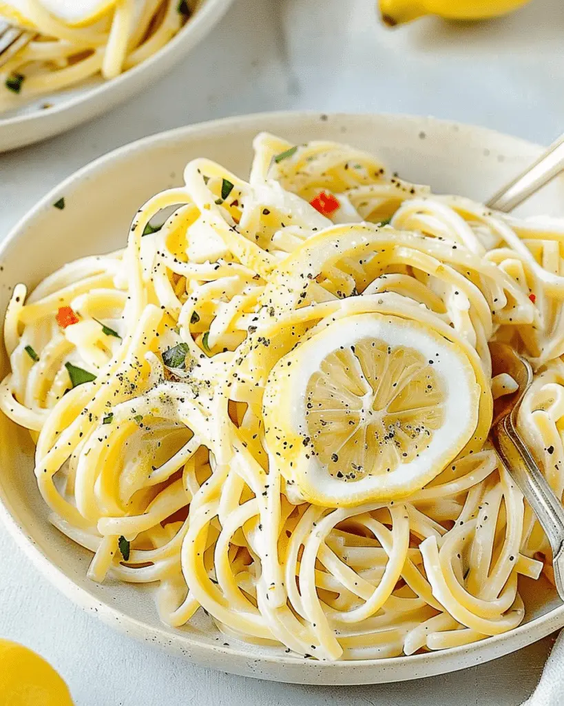 Creamy Lemon Pasta