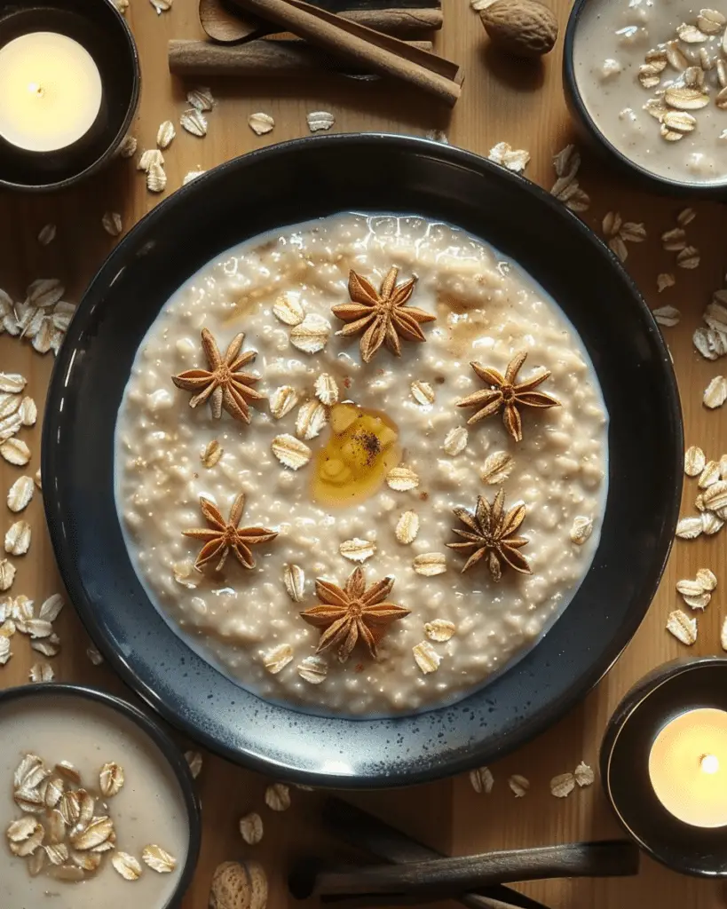 Creamy, Cheesy Savory Oatmeal