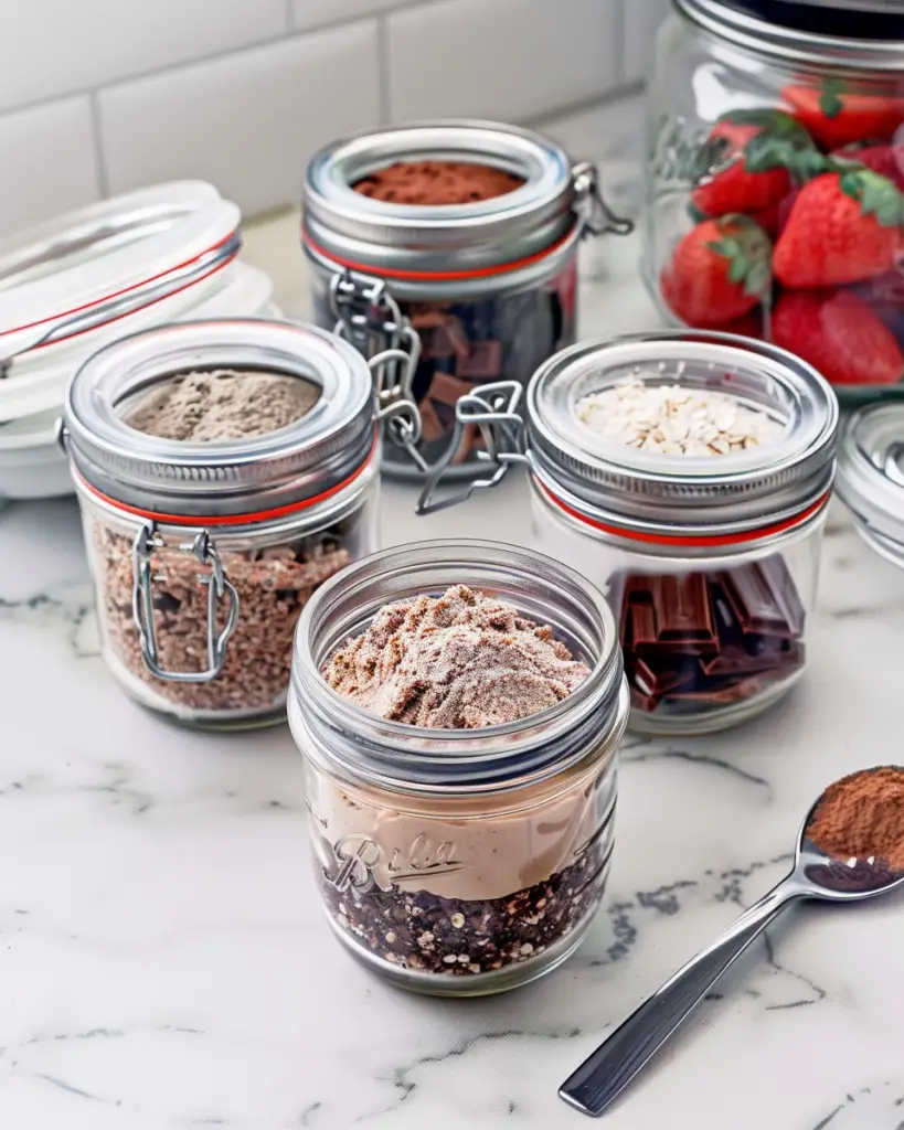 Easy Chocolate Cheesecake in a Jar (Instant Pot)