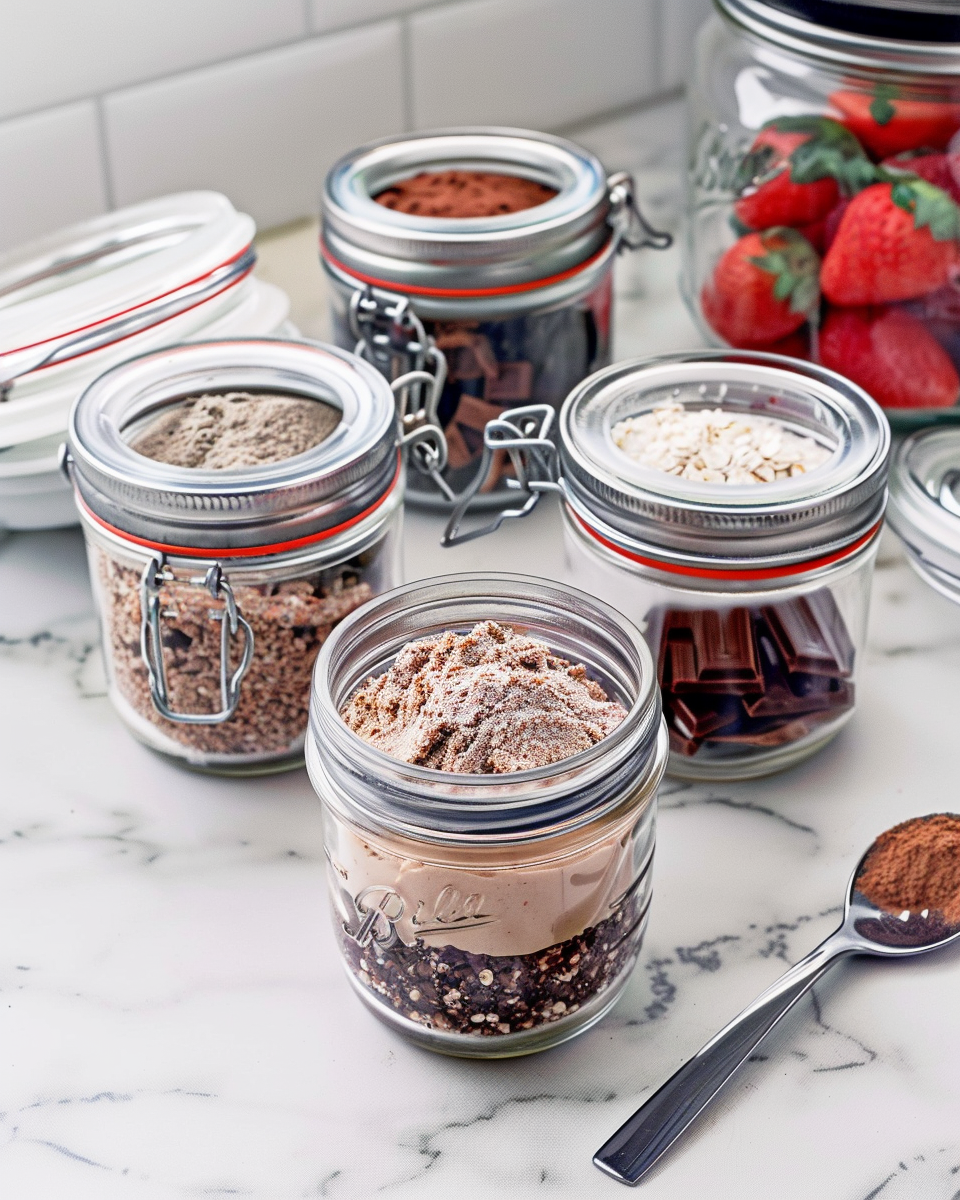 Easy Chocolate Cheesecake in a Jar (Instant Pot)