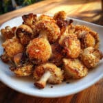 Crispy Garlic Mushroom Bites