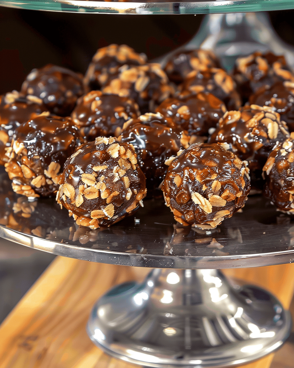 Crispy Date Caramel Balls (Toffee Crisp)