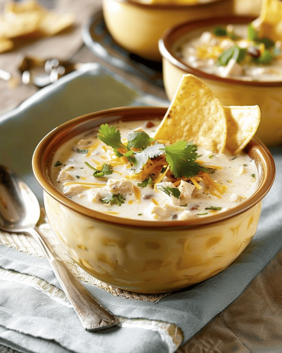 Crockpot White Chicken Chili