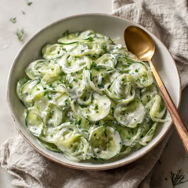 Creamy Cucumber Salad