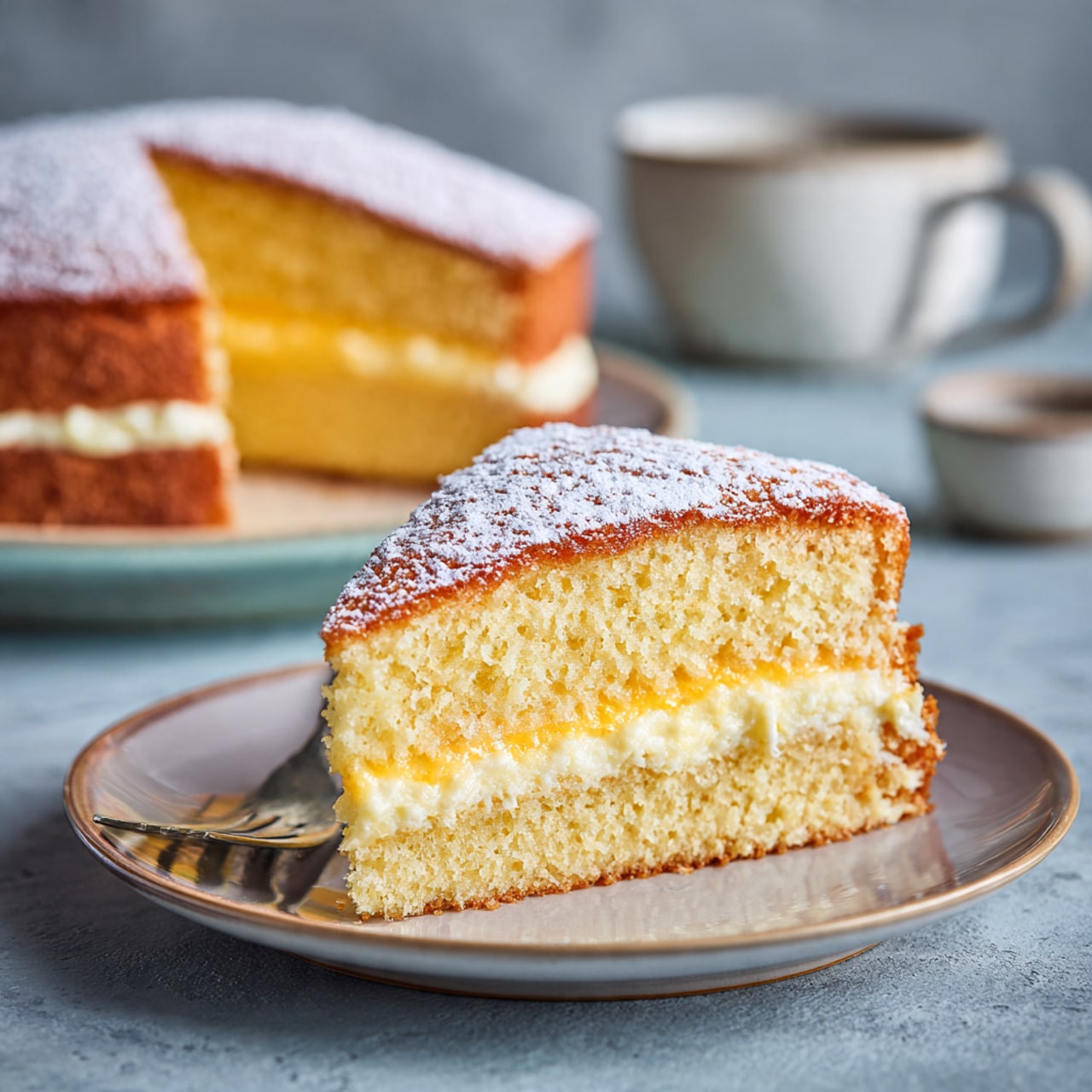 Custard Cake