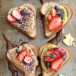Custard Yogurt Toast (Sweet and Savory)