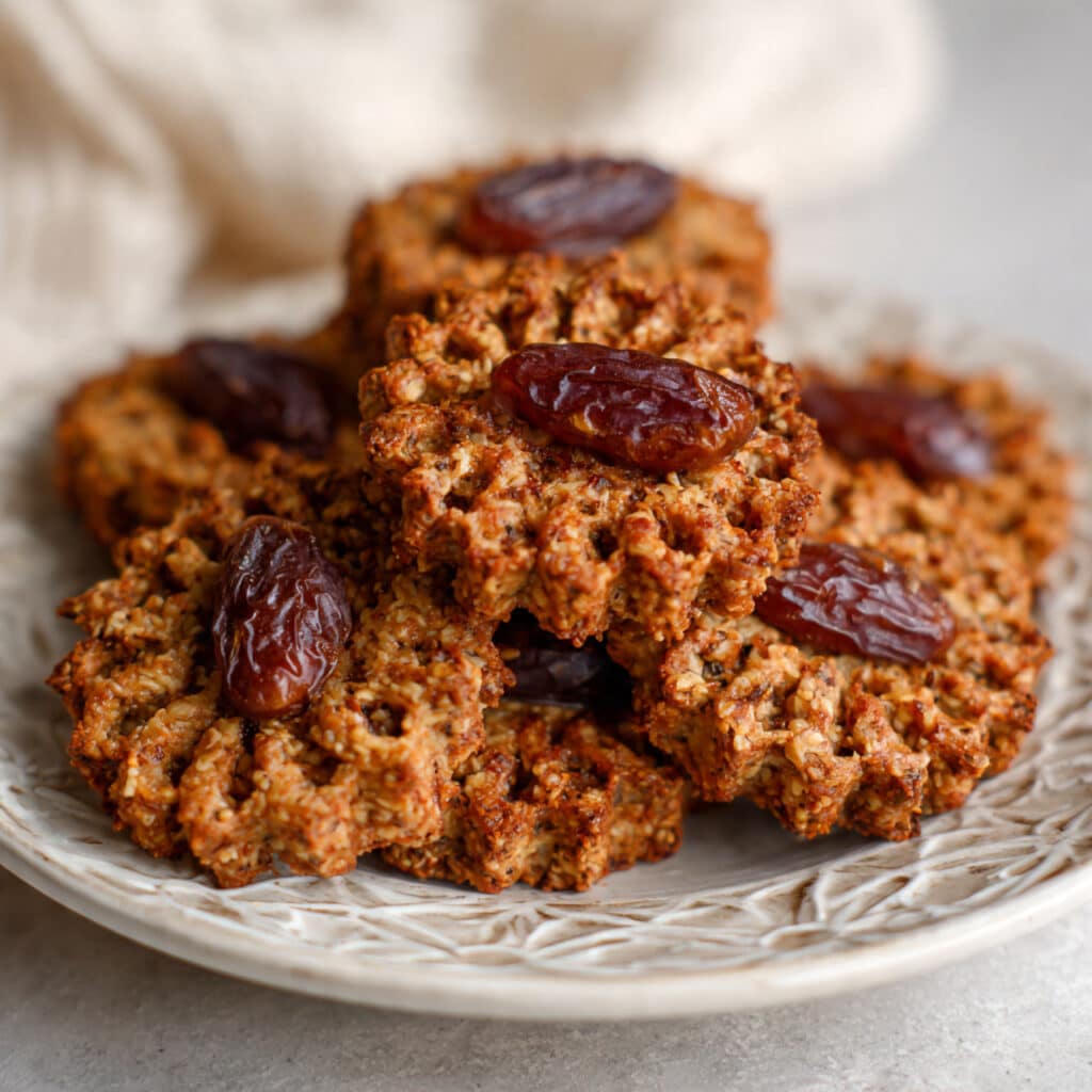 Date Cookies (2-Ingredient, No Eggs, No Added Sugar)